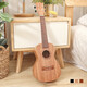 
Ibanez ukulele wooden beginners for beginners for children, small guitar 23 inches practical birthday gift for men and women. Standard configuration - 21 inches - imitation spruce 180-2 guaranteed