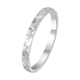 CHINA GOLD PT950 Crushed Ice Narrow Edition Simple Platinum Ring Anniversary Gift for Girlfriend and Wife Birthday Gift Net Gold Weight Approximately 1.8g 10#