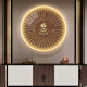 Heart Sutra Entrance Entrance Pintura decorativa NUEVA PINTURA DE TEMA DE TE DE TE DE TEA PINTURA DE TEA PINTA DE PINTURA DE PINTURA DE LA PINTURA DE LA PARTILLA DE LA PARTILLA DE LA NOCHE BODDHA Y PINTURA BY679 100*100 CM PINTURA LIGE