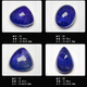Blue Xianghe 1 egg-faced blue-purple tanzanite large carat sapphire oval water drop ring surface bare stone custom inlaid 18K gold women's pendant 7#10.47ct