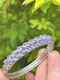 Weizi 925 silver tanzanite bracelet