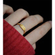 Huang Yuchen Lao Fenghuang Gold Store K sand-plated gold ring simulated gold, gold, five emperors, copper coins, when gathering wealth and keeping money, the mouth can be adjusted
