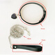 Camellia Peach sm alternative toy dog chain leather collar traction rope binding bondage training fun torture device adult sex toys couple interactive perverted game props M01