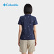 Columbia2024春夏哥伦比亚户外女UPF50防紫外线快干透气POLO短袖AR2108 679 S :155/80A