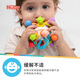 Nuby (Nuby) hand-catch ball for babies to chew and chew, multi-functional Manhattan teether for small-month-old babies to hold and rotate, multi-function teether ball 1 pack