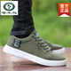 
Woodpecker Old Beijing cloth shoes men's shoes 2025 summer new breathable canvas shoes men's sports and casual shoes versatile board shoes 6636 gray 44 standard code