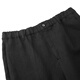 JNBY/Jiangnan Buyi 25 summer new casual pants loose hemp straight pants flexible and comfortable 5P4E13540 001/Black L