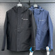 Columbia 24 Herbst und Winter Neue Columbia Columbia Jacket Herren-Wasserdichte winddichte Baumwollinter-Liner Drei-in-One-WE3892 WE3892-010 Schwarz abnehmbare Kapuze 170 S
