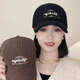 Yu Zhaolin Lamb Plush Baseball Cap Women's Autumn and Winter New Fashion Versatile Warm Furry Peaked Cap Cute Sun Hat Khaki M (54-58c) Adjustable
