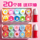 Gold value 20 children's seals/teacher + rewards Teacher comments reward stamp cartoon cute praise thumbs up thumb encourage primary school students teacher to use red flower baby medal