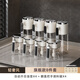 Hezhi seasoning box set seasoning utensils kitchen household sealed seasoning bottle salt jar oil pot storage combination 8-piece set oil pot * 4 + seasoning jar * 4