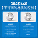 German KABA stainless steel waterproof bearing S6209 6210 6211 6212 6213 6214 6215Z 440 material iron seal S6209-2Z waterproof and moisture-proof wear-resistant high speed