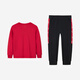 Nike Nike Ropa para niños para niños y niñas Camiseta de manga larga + pantalones Set 2025 Spring Children's Set