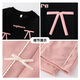 Yoyo One (Yoyo One) Girls Anzug für Frühlings- und Herbst-Kinder-Mode-Herbst-Kleidung mit Mid-Large Children's New Sweatshirt Wide Big Hosen Neujahrskleidung Frühling und Herbststil 4882 White 15188 Purple 130 130 cm