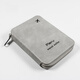 Multifunction RFID anti-theft passport clip ID card bag travel zipper air ticket men and women wallet passport bag cover brown
