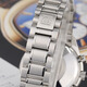 [Second-hand 99 new] OMEGA (OMEGA) Speedmaster series Automatic mechanical men's watch Date display Time function 39mm-Blue disc steel belt eight-pin-3523.80.00 Fake one and three compensation