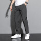 PLAYBOY [2 pares] Pantalones para masculinos Summer Sail Silk Pantalones casuales delgados para hombres Sports Sports Sports Workers K8022 Negro + 8021 Negro [Dos piezas] XL (120-135Jin [Jin equivale a 0.5 kg])