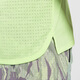 Nike (Nike) Offizieller Drükungsanbieter von Dri-Fit Adv Men, der dünne kurzärmelige Top-Herbst-Schnellrocknen HJ3581 701 leicht gelb Grün/schwarzer XL