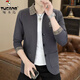 
Woodpecker (TUCANO) jacket men's suit spring and autumn Korean casual short double-sided tweed early autumn men's woolen jacket black C0099 XL