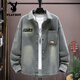 Playboy (PLAYBOY) denim jacket boy spring and autumn new style junior high school and high school teenagers men's handsome college jacket shirt top 9209 [top] black quality assurance L (105-125Jin [Jin equals about 0.5 kg])