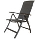 Linya (Linya) Chaise de terrasse chaise de camping extérieur chaise en aluminium alliage à 7 vitesses chaise de sieste ménage joie 9896 Mesh Tissu chaise pliante
