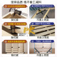 Big Pig Walks in Dovetail Mortise et Tenon Bed Without Head of the Bed Tatami Ribs Squelette lit suspendu lit crémeux vent silencieux en bois massif en bois
