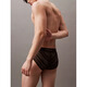 Calvin Klein men's sports briefs, lace thong, same color elastic logo waistband, breathable and comfortable NB3857 black - 1 pair S