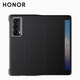 Honor (HONOR) folding screen MagicVs2 mobile phone case official original smart window flip leather case MagicVS2 ultra-thin mobile phone lens all-inclusive anti-fall and anti-peeping rear shell bracket protective cover Honor MagicVS2 flip smart window leather case [Black]