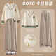 
Yoyo one (Yoyo one) girls autumn suit new children's spring and autumn style college style sweatshirt for girls, junior high school students autumn style 4948 m white + 13068 blue 130 130cm