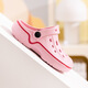 New style children's hole shoes for summer drifting men and women's parent-child garden shoes for indoor and outdoor slippers size 30-45 painted dark blue 34-35
