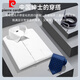 皮尔卡丹短袖白色衬衫男士商务正装夏薄款透气纯色工装春秋长袖父亲节礼物 DX6629 38