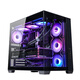 ASUS i7 14700KF RTX5070ti 5060ti Neptune SIA02 chassis AI rendering design assembly computer live broadcast e-sports game DIY host I7 14700KF+RTX5070 | Configuration three