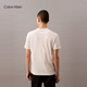 Calvin Kleinjeans25 Frühlings- und Sommer-Herren-Casual-Pendler CK Letter Print Pure Baumwollgestrickte Kurzarm T-Shirt 4RB831G