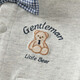 David Bella Neugeborenen Onesie Springanzug Junge Baby Harp Kleidung Baby Gentleman Kriechanzug