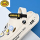 G.Duckkids Little Yellow Duck Sandalias para niños Niñas zapatillas medianas medianas agujeros para niños Sandalias no deslizantes El chico de suela suave usa afuera de amarillo 17 24 -25 (longitud interna 0b
