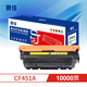 Saijia CF450A Toner Patrone für HP655A M653DN M681DN M682Z Drucker Vierfarb-Set geeignet