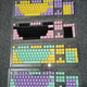 罗技（logitech）G610键帽PBT个性透光彩色键帽K845键帽游戏 835 PROX G512C  官方标配 通用 白粉配色