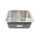 
Kohler 304 stainless steel sink top-bench and bottom-bench kitchen basin kitchen hand washing basin small single tank 3884T Kohler 3884T single tank kitchen basin 3884T-C-NA