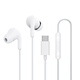 Xiaomi original typec wired headphones in-ear music sports headphones Huawei Honor Android Apple Universal Xiaomi Type-C headphones white