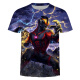 Bamaitu Summer Shaoluohuang Beria Abstract Cute Mimidu spoof thin men's short-sleeved teenager men's and women's T-shirts DX-12099 One-size 110 children 30-45 Jin[Jin equals 0.5 kg]