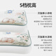Betas baby pillow in summer breathable baby ice silk cool pillow newborn 0-3 year old children cloud pillow Linglu Yingchen