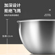 Magic Kitchen Thickened and Deepened Anti-slip Stainless Steel Egg Basin Egg Tray Basin Soup Basin Wash Basin Baking Washing Basket 22cm