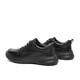 Belle men's height-increasing casual shoes autumn new plush leather business sports soft-soled walking shoes A1354AM4 pre-sale black-single 42 (260mm)