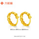 Liuguifu Jewelry 18K gold earrings Fengwei AU750 color gold earrings yellow 18k gold earrings EK0200028