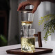 Pangdonglai quality Japanese tea ceremony cup for personal special tea cup tea water separation men's tea cup LB 9194 Hongya three-piece cup beech wood 450ml/ 200mL (inclusive)-400mL (inclusive)/