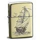 Zippo Lighter Original Genuine Brass es suave para los ancianos, el latón de keroseno a prueba de viento personalizado es suave para - Versión independiente DY9902DK