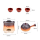 Suncojia tea stove, barbecue grill, charcoal grill, tea pot, teapot and tea set, tea stove set