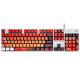 Logitech K845 mechanical keyboard Mechanical key shaft Wired mechanical keyboard E-sports office games desktop external laptop K845 tea shaft-Asuk