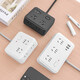 Bull King Official Website Fang Shi Store Offizielle Website Multifunktion USB Socket Multi-Pore-Typ-C-Ladestier-Stecker-Steckerkabel Bull 838 White (4-Plug + 3 USB) 4,8 Meter