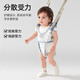Betas Baby Toddler Belt Empêcher les enfants Breoctorable Walking Standing Anti-Falling Artefact Infant Traction Corde Spruce Bleu